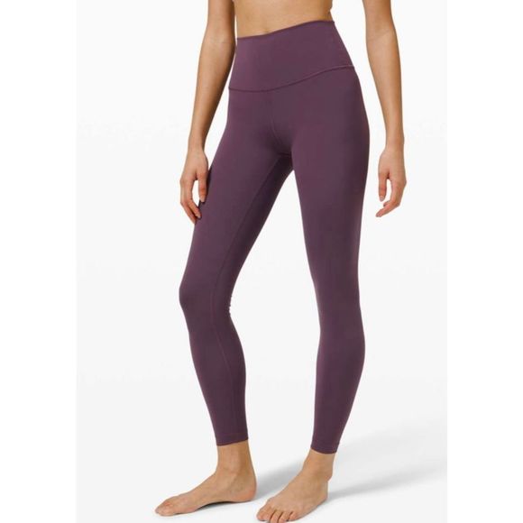Lululemon Wunder Under High-Rise Tight 28" Luxtreme in Grape Thistle Size 8 - Picture 2 of 10